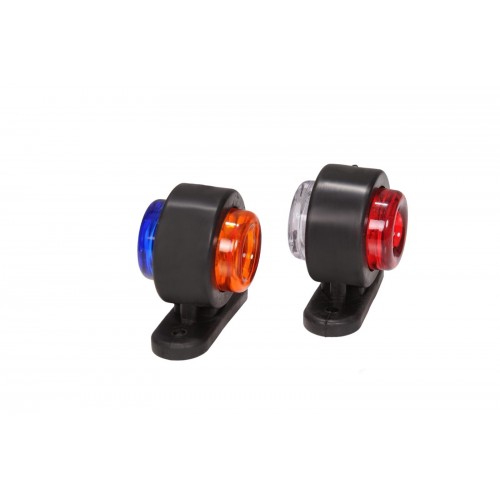 12 LED STAR MİNİ TAKOZ KIRMIZI + BEYAZ (2ADET)